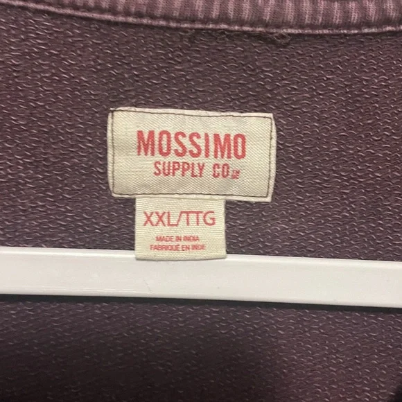 Mossimo Supply Co. Plum Long Sleeve Top - Picture 2 of 2